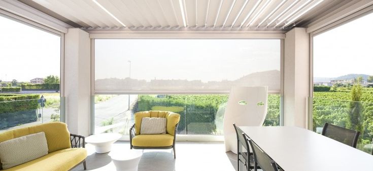 Un terrazzo da vivere tutto l'anno 