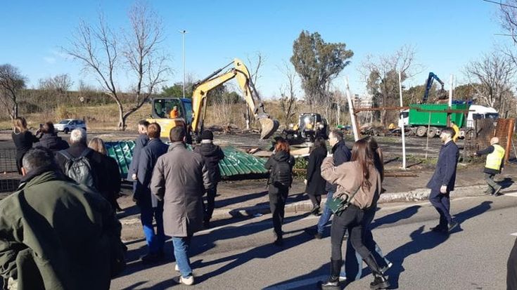 Parco di Centocelle, via le lamiere degli ex sfasciacarrozze e spazio alla tranvia Togliatti