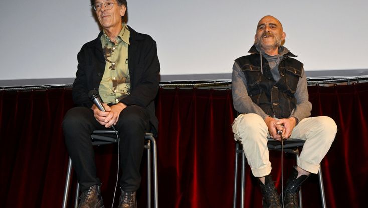 Giovanni Lindo Ferretti e Massimo Zamboni si ritrovano sul palco dell'Astra - foto