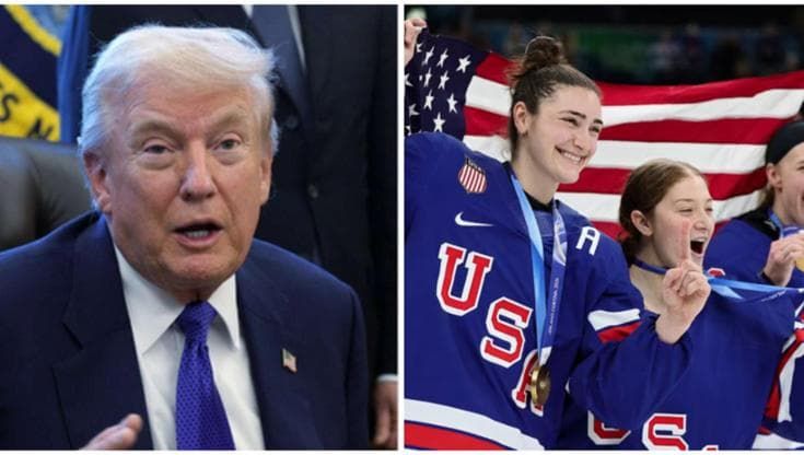 Hockey, la nazionale femminile Usa declina l’invito di Trump per una battuta sessista