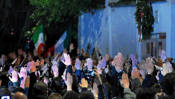 Neofascismo: a processo Iannone, Canu, Del Miglio e altri 10 per i saluti romani al corteo in memoria di Ramelli a Milano
