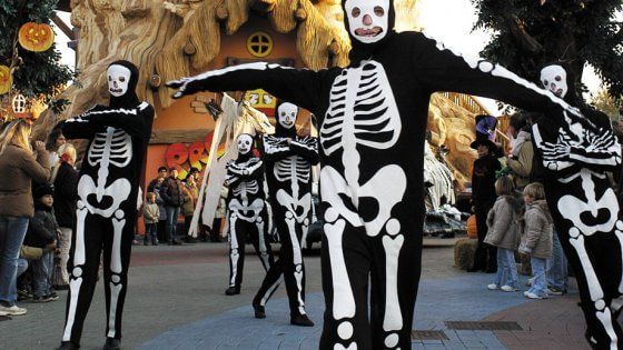 Notte di Halloween al parco