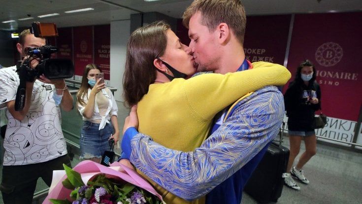 Due medaglie d'oro, la guerra, l'amore lontano: il pianto dei Romanchuk per l'Ucraina