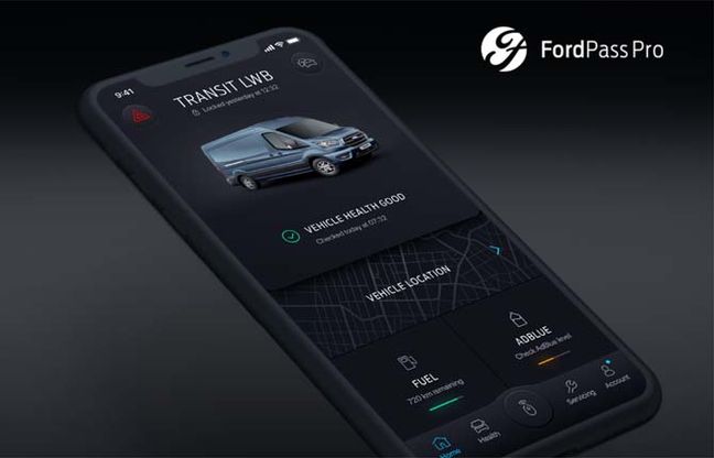 FordPass Pro, veicoli commerciali a portata di app