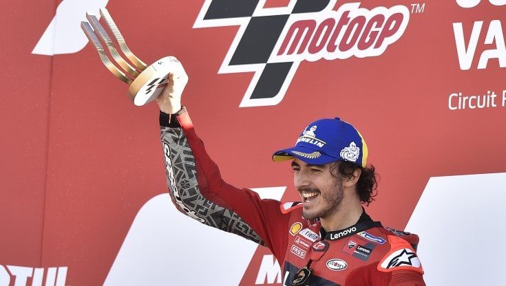MotoGp, a Valencia vince ancora Bagnaia. Podio tutto Ducati
