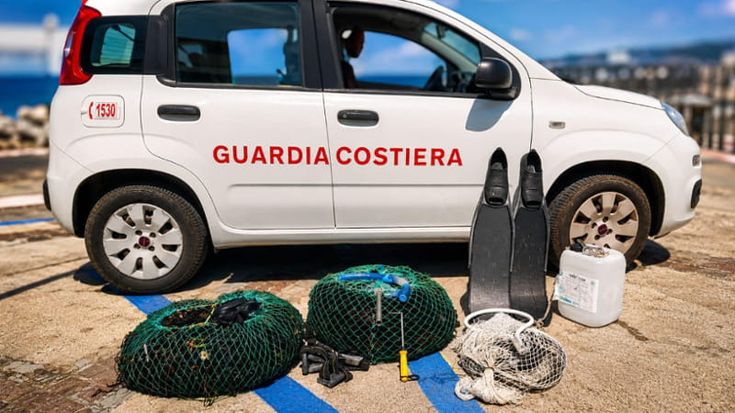 Dalla Sicilia a Santa Marinella per razziare ricci, denunciato