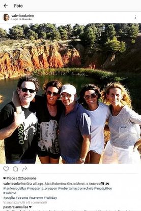 Matt Dillon in Salento: il post è di Valeria Solarino