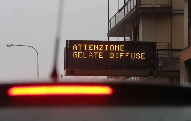 Il gelicidio su Genova