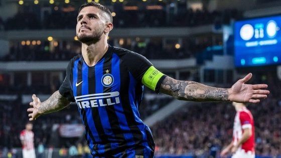 Psv-Inter 1-2: decide Icardi, nerazzurri a punteggio pieno