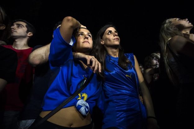 Roma, Italia fuori dagli Europei: la delusione dei tifosi a Trastevere