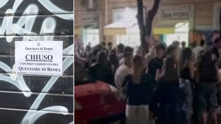 Pigneto, chiuso il bar dei cori fascisti e saluti romani: “Disturbano la quiete pubblica”