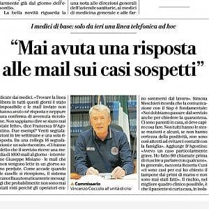 Coronavirus, la procura di Torino apre un'inchiesta sul caso delle mail dei medici sparite nel nulla