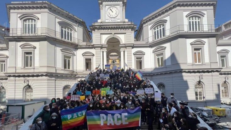 Napoli, alla Federico II il grido di pace di studenti russi e ucraini