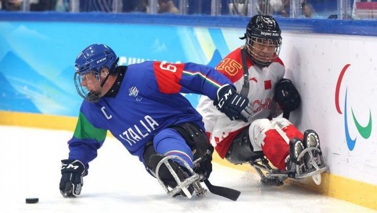 Paralimpiadi, la nazionale di Para Ice Hockey sconfitta dalla Cina. Ai quarti affronterà la Corea del Sud