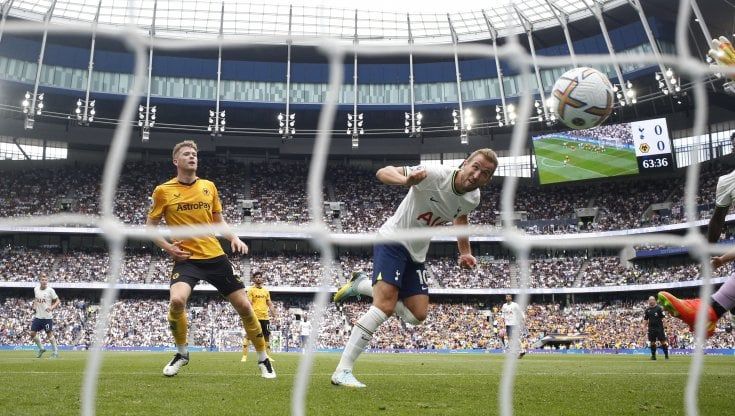 Premier League, Tottenham ancora nel segno di Kane: 1-0 ai Wolves. Arsenal a punteggio pieno