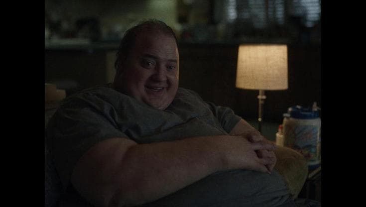'The whale', il trailer del film di Darren Aronofsky con Brendan Fraser 