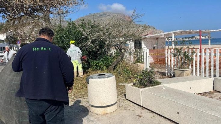 Scatta l’operazione estate: il Comune pulisce Mondello, ma la Capitaneria ferma subito tutto