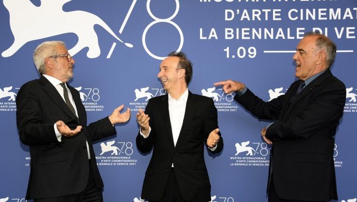 Venezia 78. Roberto Benigni: "A 15 anni entrai al cinema senza pagare, mi innamorai di Chaplin"