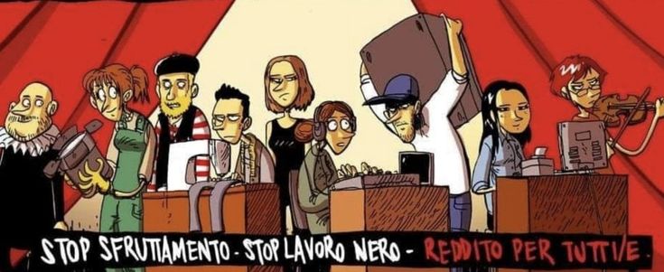 Lo spettacolo risponde a Conte con l'iniziativa 'La musica che gira', per tutelare gli artisti e gli 'invisibili' a partita Iva