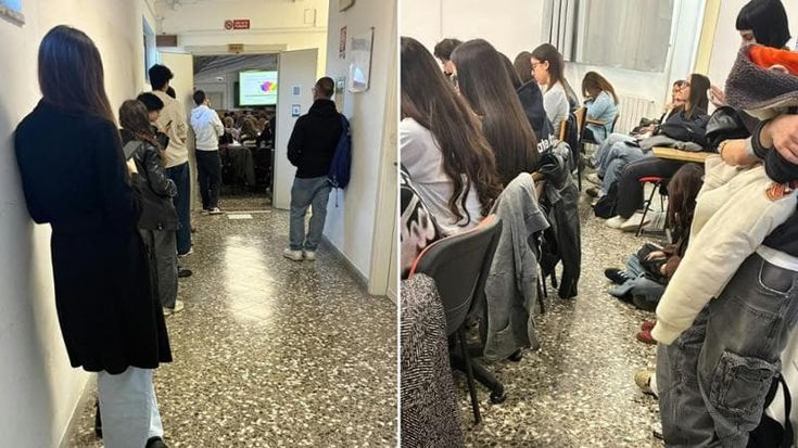 Bari, in Ateneo studenti a lezione anche nei corridoi: “Aule sovraffollate, problema irrisolto “