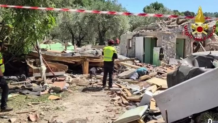 Bolsena, crolla villetta dopo un’esplosione: Wilmo Capretto trovato morto sotto le macerie