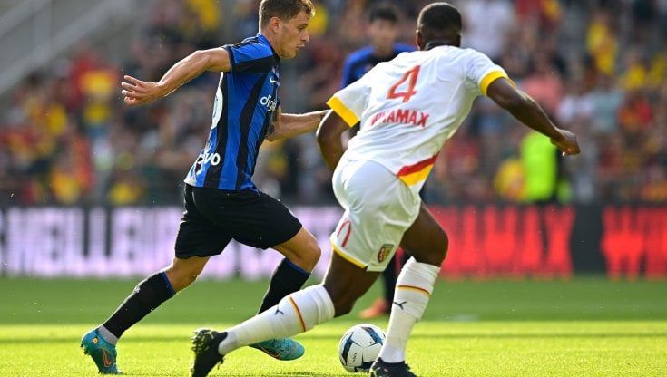 Inter distratta, il Lens passa al 90': finisce 1-0 