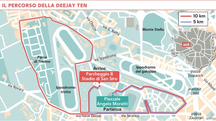 È il giorno della Deejay Ten, in strada 28mila runner: orari, percorsi e modifiche alla viabilità