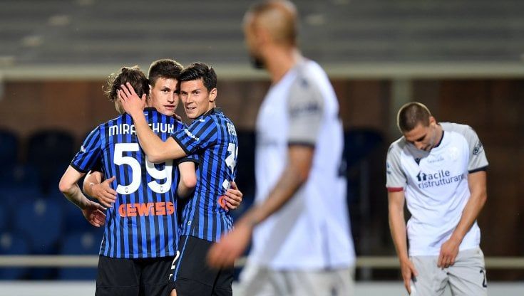 Atalanta-Bologna 5-0, i nerazzurri salgono al secondo posto