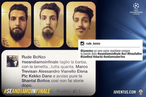  #SeAndiamoInFinale: i tifosi della Juve mantengono le promesse