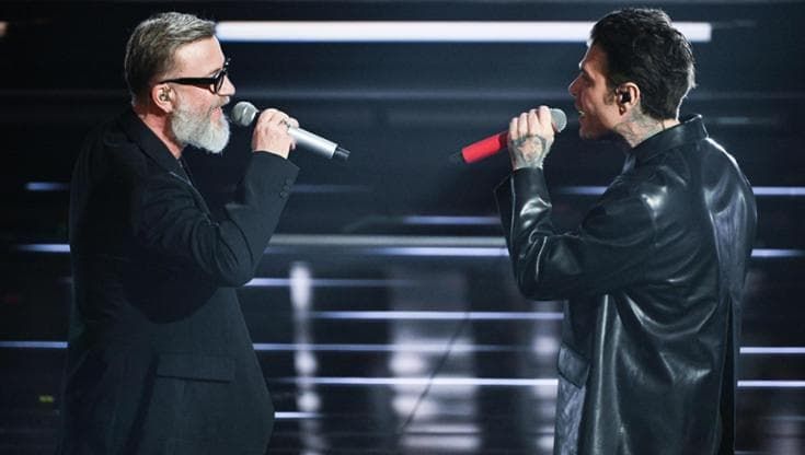 La classifica provvisoria della seconda serata di Sanremo: al top Ermal Meta e Fedez e Masini