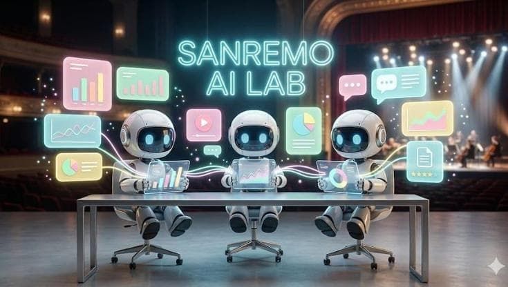 "Sanremo AI Lab", così a Napoli nascono le pagelle degli artisti in gara per The Jackal