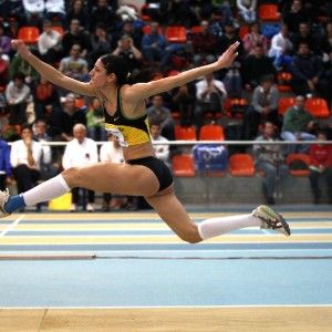 Atletica, Simona La Mantiacampionessa italianadi salto triplo indoor