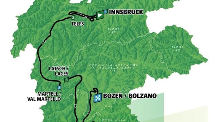 Tour of the Alps 2026, ecco le cinque tappe: il via da Innsbruck, chiusura a Bolzano