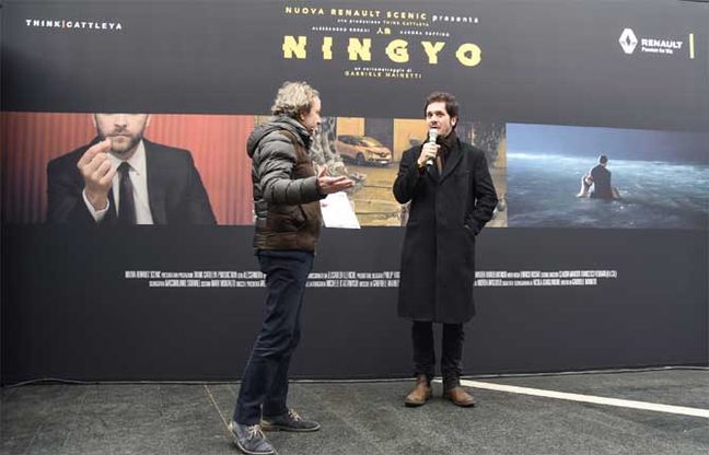 Renault Scénic a Roma con il “Temporary Cinema”