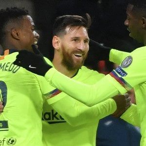 Champions: il Psg piega il Liverpool, agli ottavi Barcellona e Atletico Madrid
