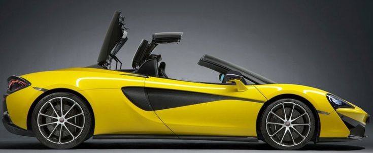 McLaren 570S Spider, performance a cielo aperto