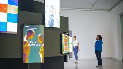Il videoposter si mette in mostra