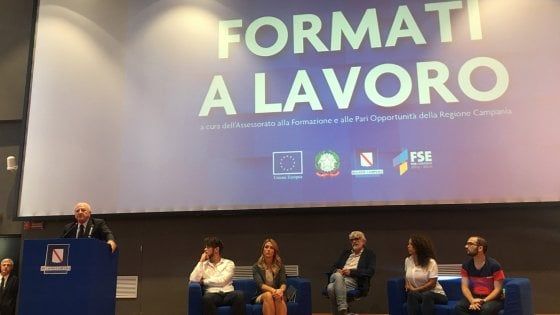 La Campania polo di riferimento per la formazione professionale