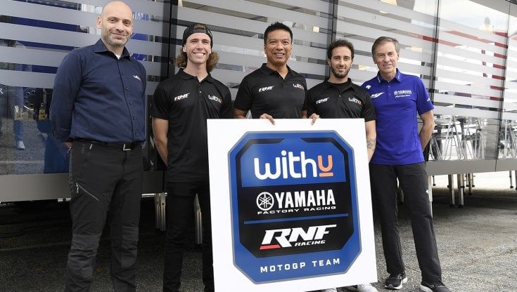 WithU Yamaha, dal 2022 un altro team italiano in MotoGP