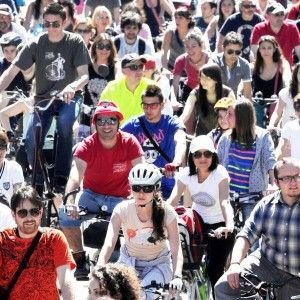 L'orgoglio dei ciclisti urbani<br />si ritrova oggi al Valentino