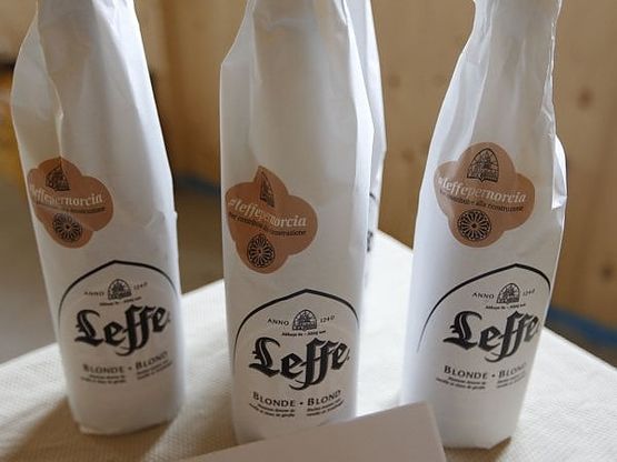 Leffe, una birra speciale per finanziare la cappella del Monastero di Norcia