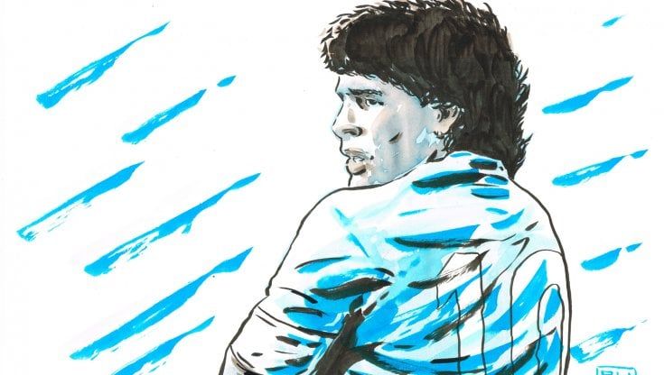 Trent'anni fa, l'ultima recita di Maradona nel suo stadio, l'amarezza di Siniscalchi: "Quella squalifica una grande ingiustizia"