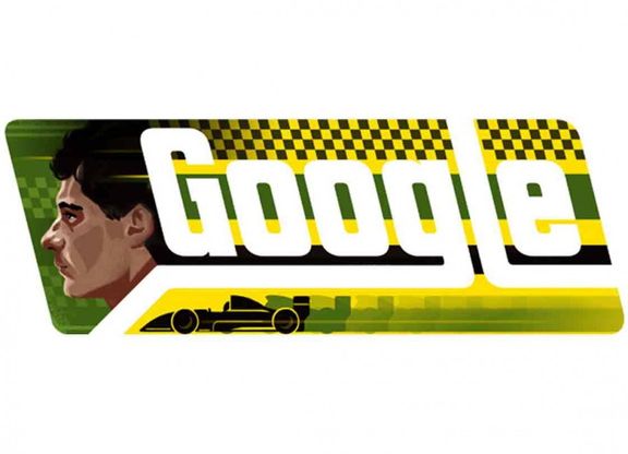 Ayrton Senna e il doodle: oggi avrebbe compiuto 54 anni