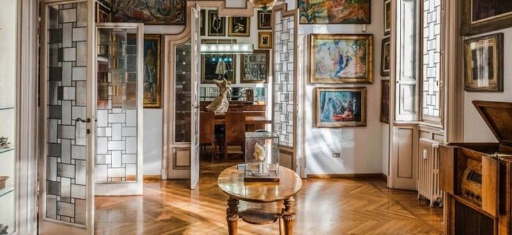 Nelle stanze della coppia innamorata dell’arte 