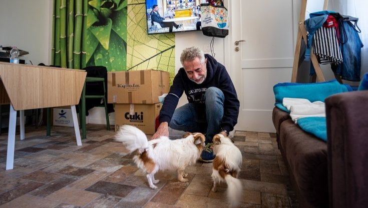 A Milano apre una casa rifugio per i senzatetto con i cani