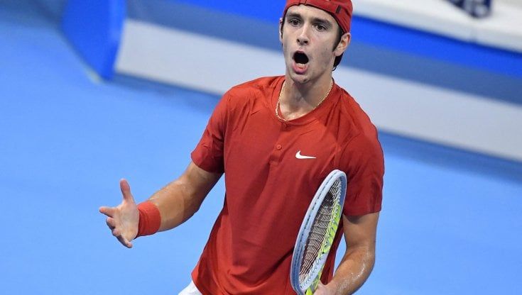Tennis, Atp Next Gen Finals: Musetti soffre ma vince al quinto set contro Gaston