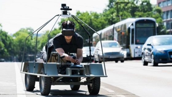 Il mondo visto attraverso gli occhi di un'auto a guida autonoma