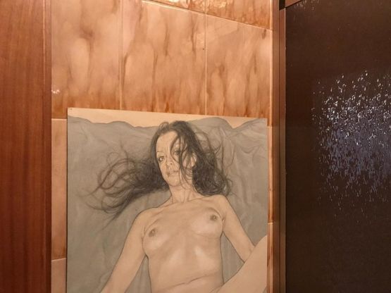 Roma, i nudi  di Mannelli nella 'Casa vuota'.  Contro la violenza sulle donne
