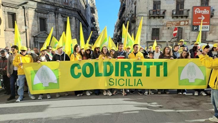 Palermo, agricoltori in corteo: “Affrontare seriamente la crisi idrica, non possiamo più aspettare”