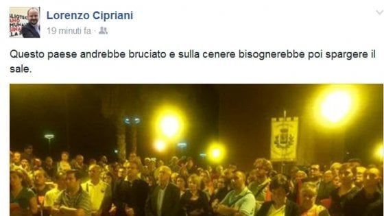 Ragazza violentata in Calabria, esponente di Sel: "Il paese andrebbe bruciato". Rabbia dei renziani